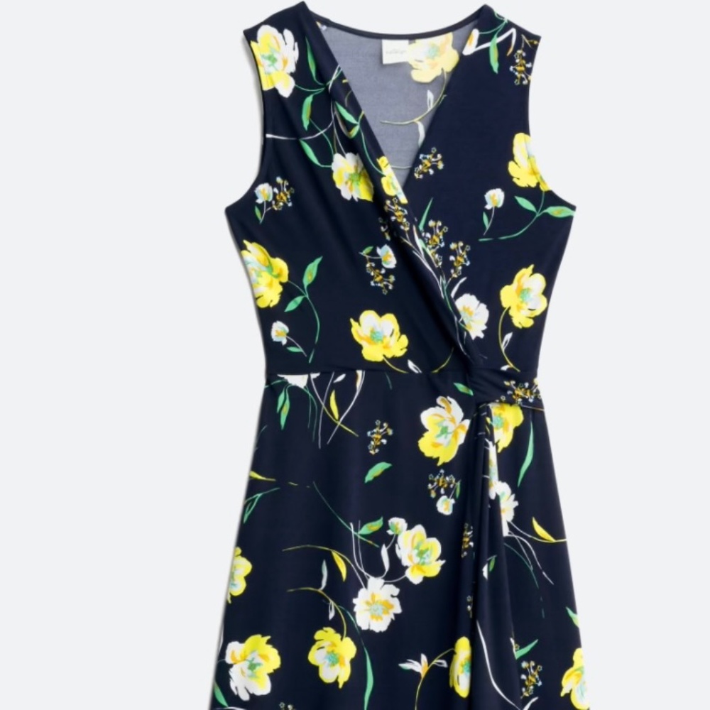 XL Kaileigh Seanna Faux Wrap Dress.